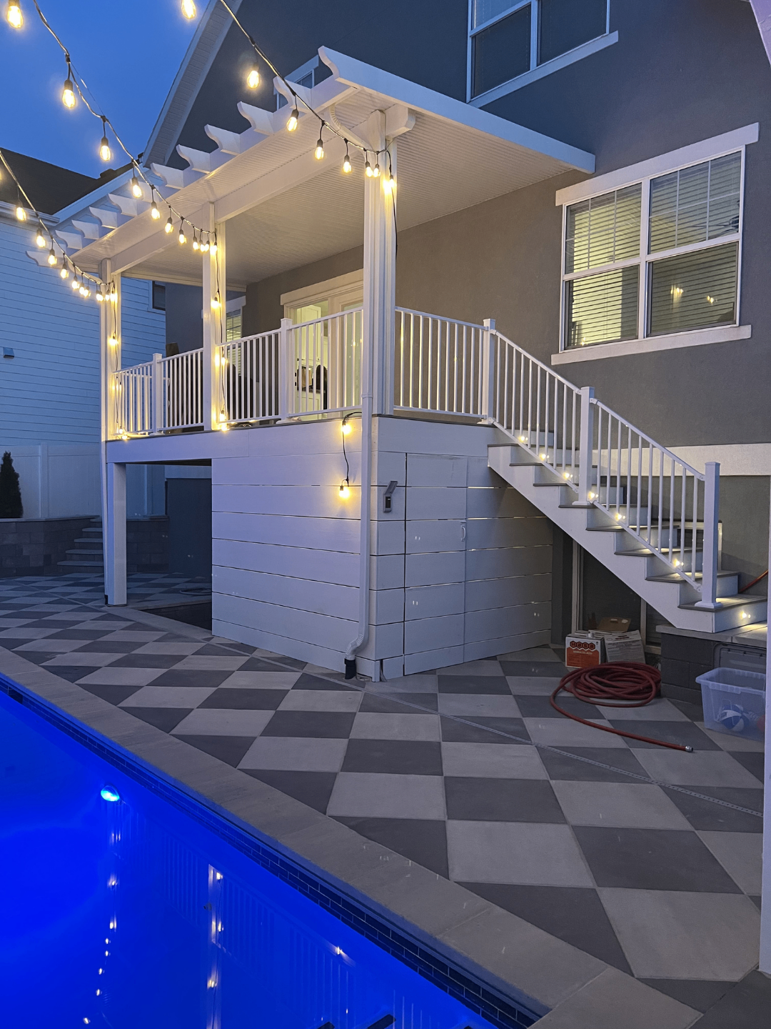 Awnings deck by ZBolt Decks — photo from Awning Project