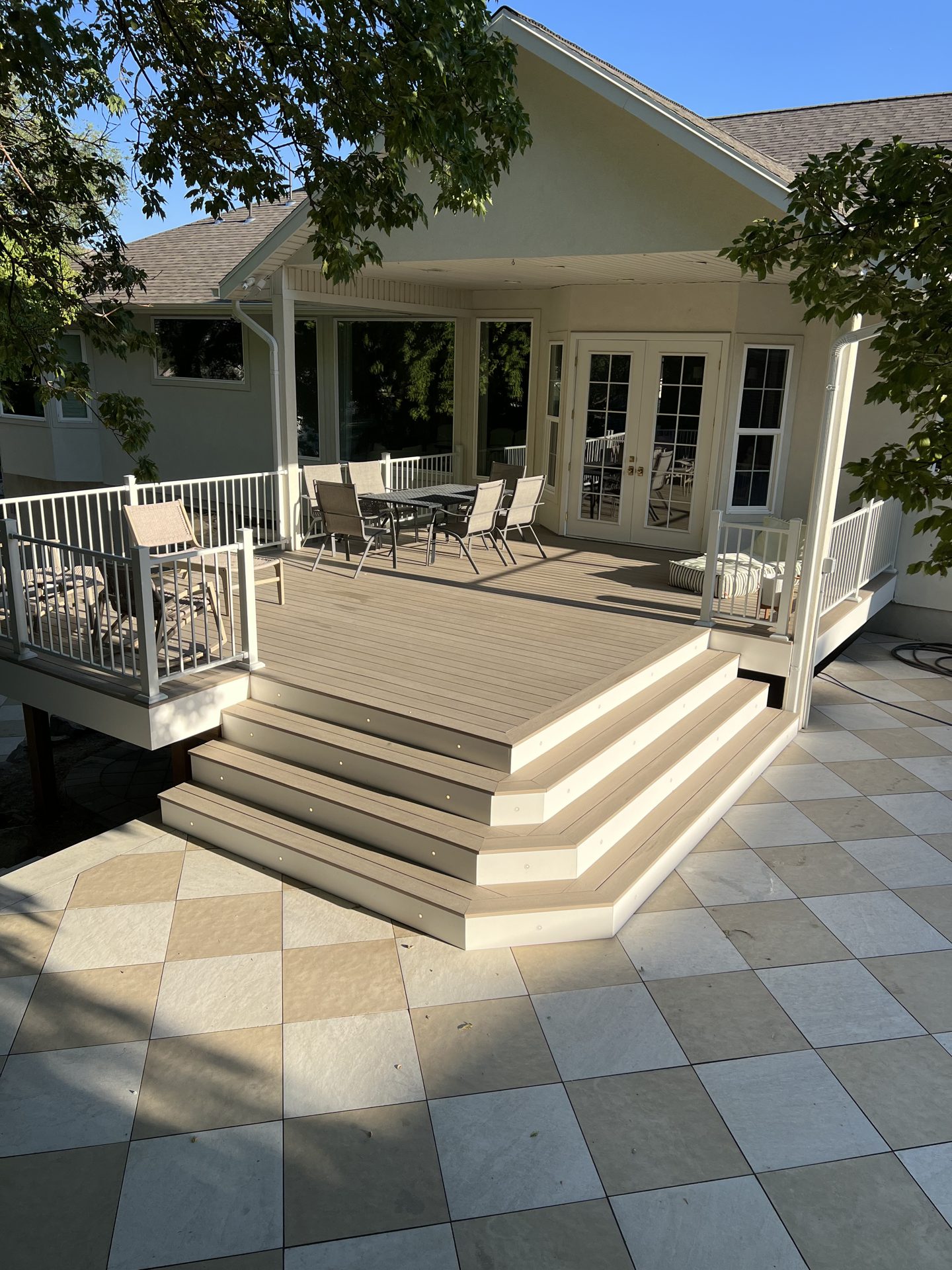 Custom deck built by Z-Bolt Decks in Utah County — project 6
