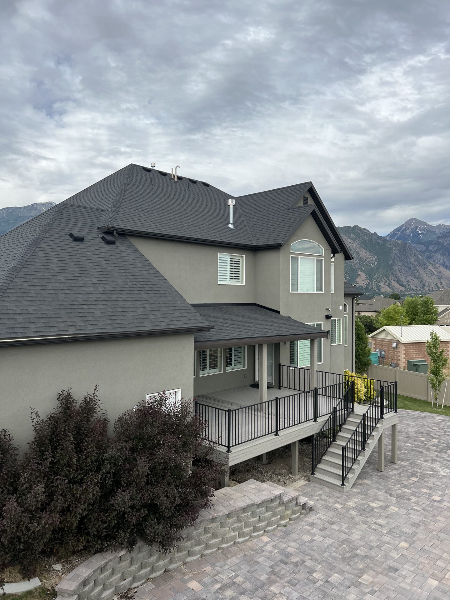 Custom Decks project by Z-Bolt Decks in Utah County