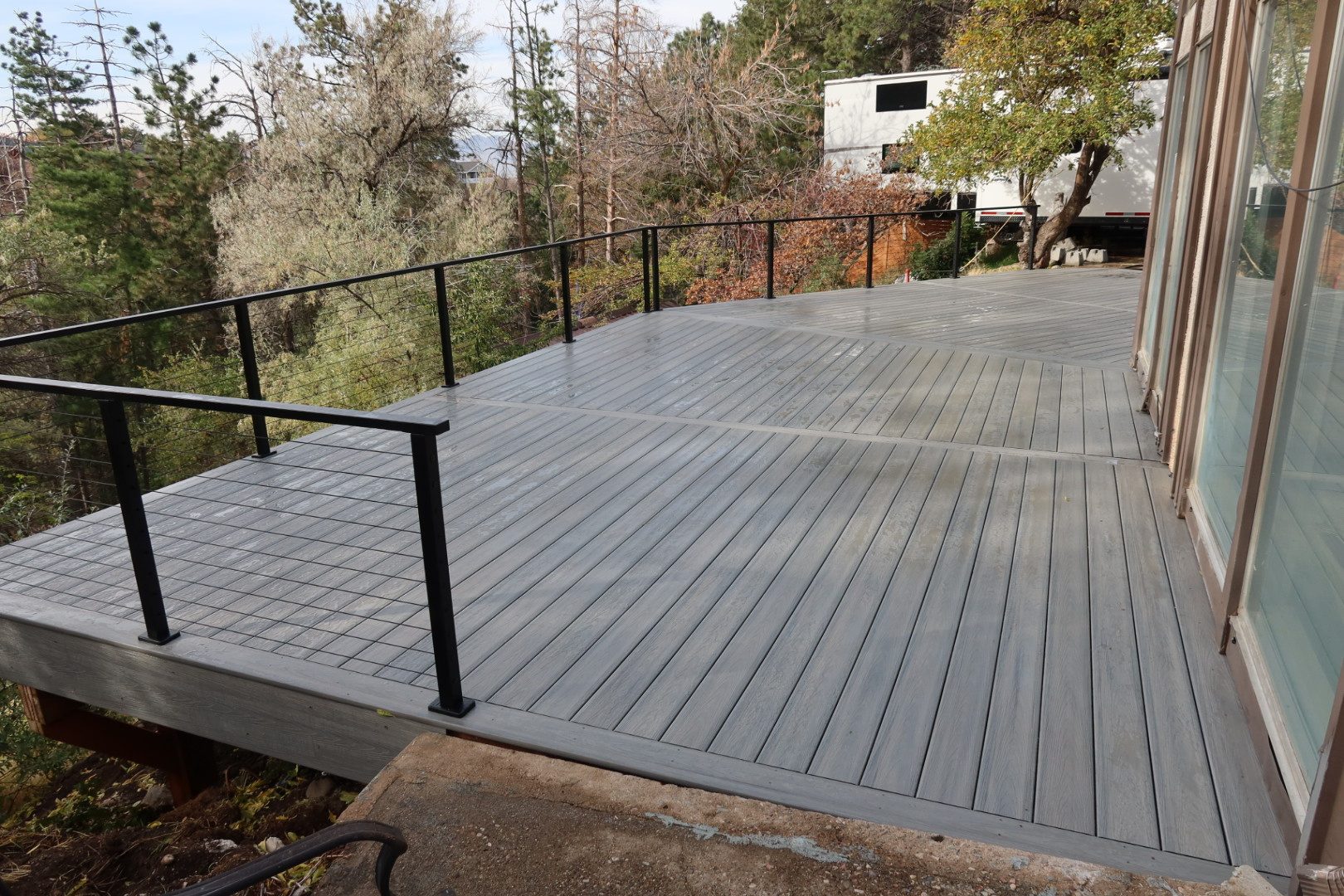 Custom deck built by Z-Bolt Decks in Utah County — project 3