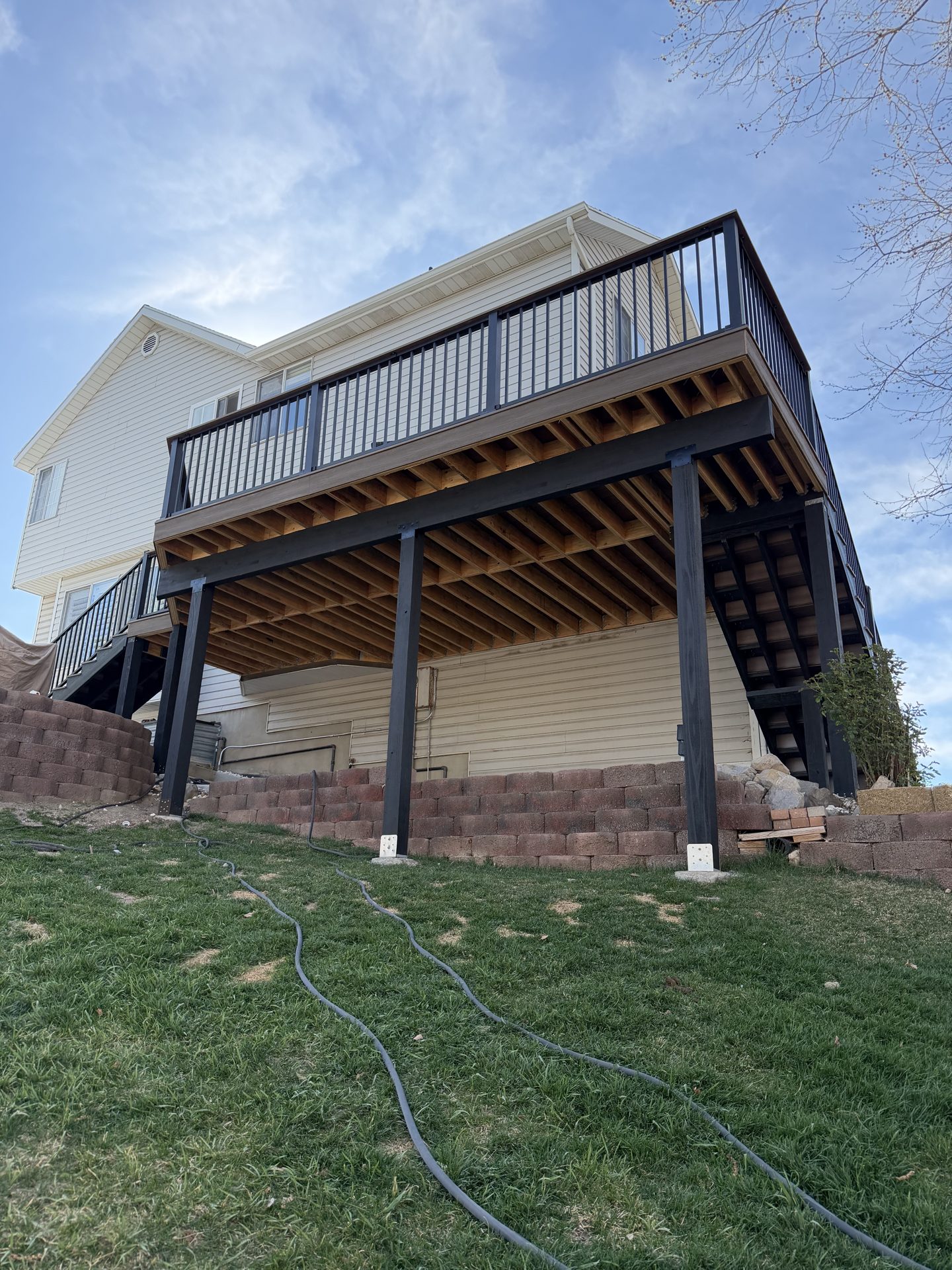 Repair project by Z-Bolt Decks in Utah County